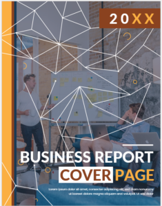 Business Report Cover Page