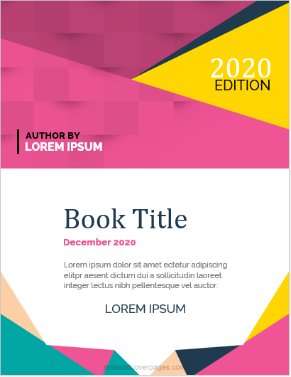 books cover page templates