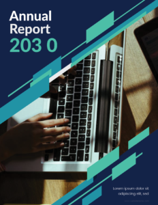 Annual Report Cover Page Template