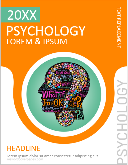 psychology assignment cover page template