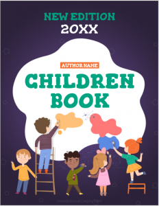 Children book cover page | MS Word Cover Page Templates