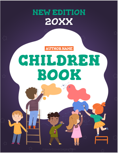 Children Book Cover Pages | MS Word Cover Page Templates