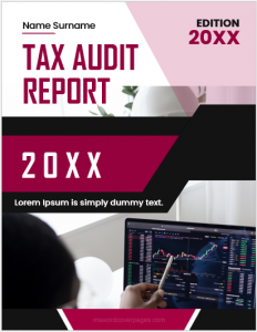 Tax Audit Report Cover Page