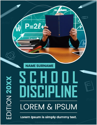 School discipline book cover page