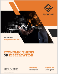 Economic Thesis/Dissertation Cover Page