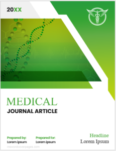 Medical Articles Journal Cover Page