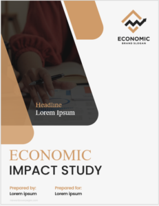 Economic Impact Study Cover Page