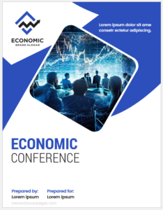 Economic Conference Paper Cover Page