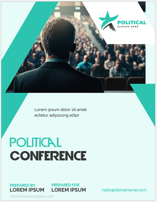 Political Conference Paper Cover Page