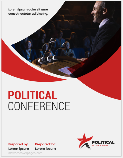 Political Conference Paper Cover Page