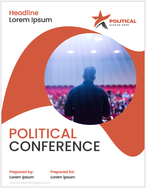 Political Conference Paper Cover Page